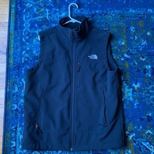 North Face Camden Soft Shell Black Vest Large